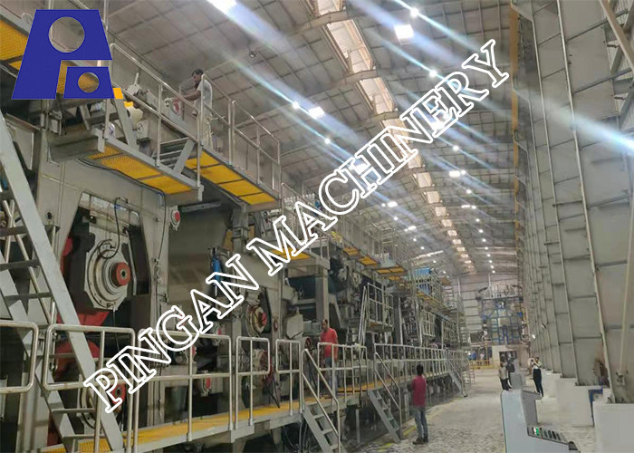 4 Wires 300T/D Duplex Paper Board Making Machine For Journals