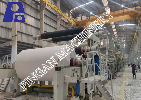 Máy làm bảng giấy hai mặt 4 dây 300T / D cho tạp chí
