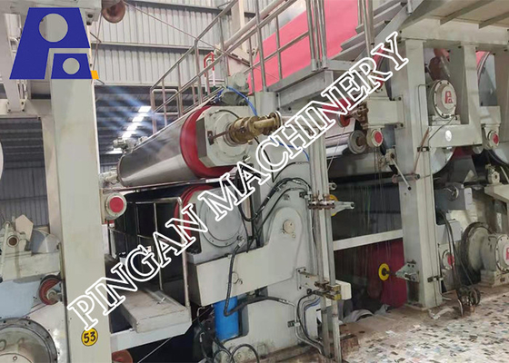 Máy làm giấy bảng màu xám hai mặt 300T / D không màu